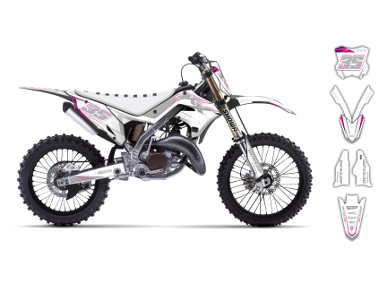 graphics kit kawasaki kx restyle 03 08 se1046 r2 bike