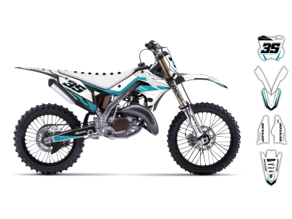 graphics kit kawasaki kx restyle 03 08 se1046 r1 bike