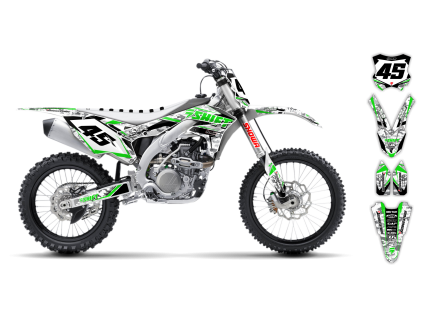 graphics kit kawasaki kx 450f 16 18 step up r1 bike