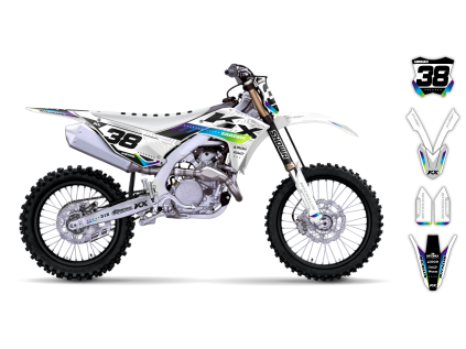 graphics kit kawasaki kx 450f 24 slide le bike
