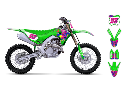 graphics kit kawasaki kx 450f 24 se1048 st bike