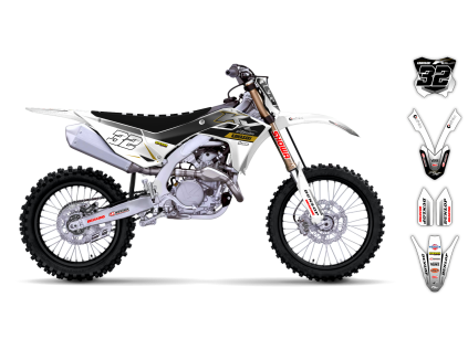 graphics kit kawasaki kx 450f 24 rampage r2 bike