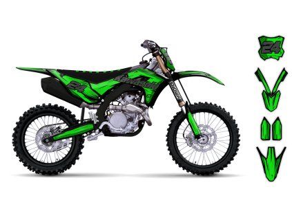 graphics kit kawasaki kx 450f 24 artlex st bike
