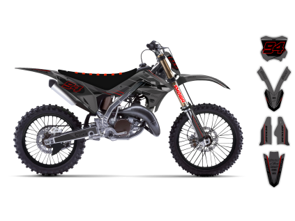 graphics kit kawasaki kx restyle 03 08 se1067 r2 bike