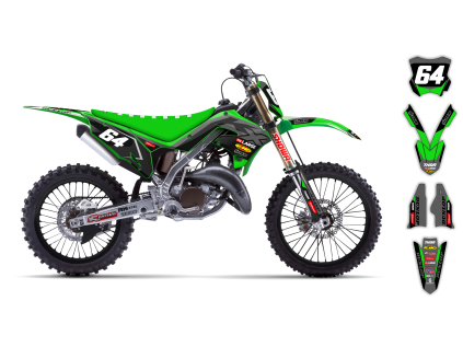 graphics kit kawasaki kx restyle 03 08 se1049 le bike