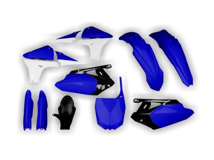 8667 plastics kit yamaha yzf 450 yz450f 2010 2011 2012 2013 blue 2 alrm
