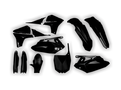 8670 plastics kit yamaha yzf 450 yz450f 2010 2011 2012 2013 black alrm