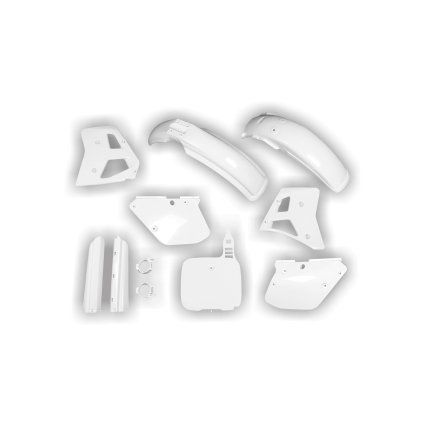 8859 plastics kit yamaha yz 250 1990 white qvrk