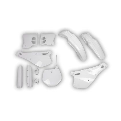 9036 plastics kit yamaha yz 125 250 1993 1994 1995 white full