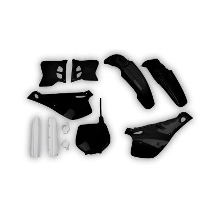 9039 plastics kit yamaha yz 125 250 1993 1994 1995 black full
