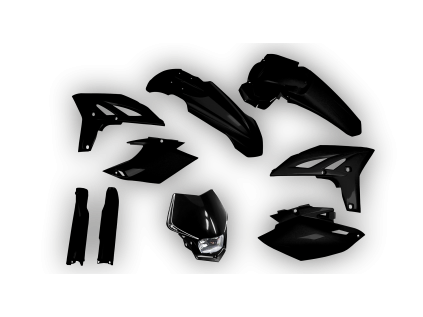 9066 plastics kit yamaha wrf 450 2012 2013 2014 2015 black v face yhdd