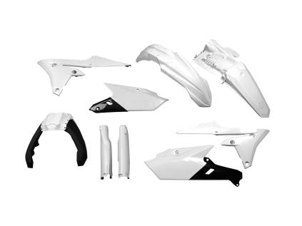 9096 plastics kit yamaha wrf 250 450 2015 2016 2017 2018 2019 white wx36