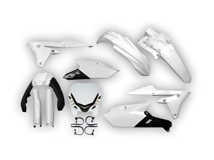 9099 9099 plastics kit yamaha wrf 250 450 2015 2016 2017 2018 2019 white e blaze led wx36
