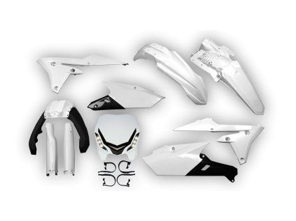 9099 plastics kit yamaha wrf 250 450 2015 2016 2017 2018 2019 white e blaze led wx36