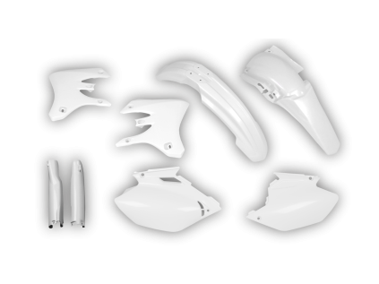 9129 plastics kit yamaha wrf 250 450 2006 white bkgw