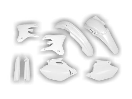 9138 plastics kit yamaha wrf 250 450 2005 white 49qm
