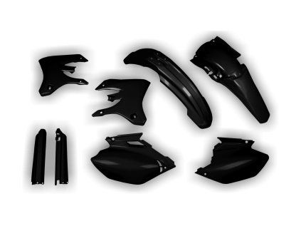 9144 plastics kit yamaha wrf 250 450 2005 black 49qm