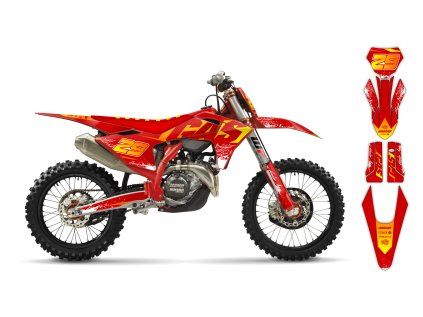 graphics kit gas gas mc 24 corvell r3 bike