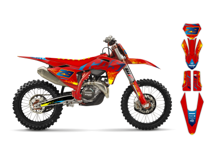 graphics kit gas gas mc 24 corvell r2 bike