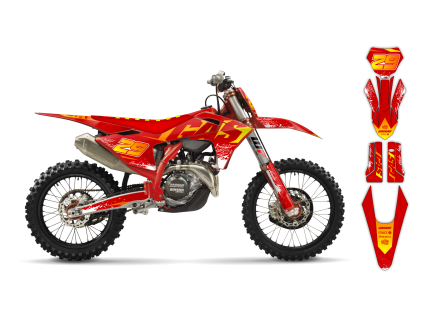 graphics kit gas gas mc 24 corvell r3 bike