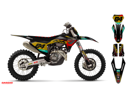 graphics kit gas gas mc 24 g4 le bike