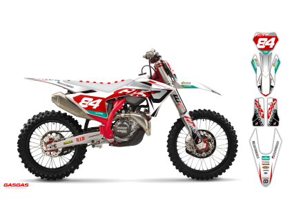 graphics kit gas gas mc 24 g4 r1 bike