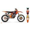 graphics kit ktm sx sxf 25 factory replica 4 st bike