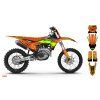 graphics kit ktm sx sxf 25 fluo k6 le bike