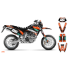 graphics kit ktm lc4 sxc 99 05 k11 le bike