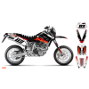 graphics kit ktm lc4 sxc 99 05 k14 le bike