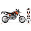 graphics kit ktm lc4 sxc 99 05 k1 le bike
