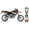 13926 graphics kit ktm lc4 sxc 99 05 k se1129 r1 bike