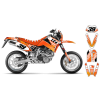 graphics kit ktm lc4 sxc 99 05 se1034 le bike