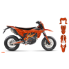 graphics kit ktm smc r 690 26 xx artlex r1 bike
