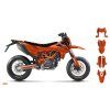 graphics kit ktm smc r 690 19 22 artlex r1 bike