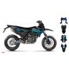 graphics kit ktm smc r 690 19 22 flash r1 bike