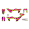 graphics kit ktm smc r 690 26 xx fluo artlex le draft