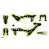 graphics kit ktm smc r 690 26 xx fluo artlex r1 draft
