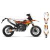 graphics kit ktm smc r 690 12 18 kudu r1 bike