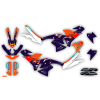 graphics kit ktm adventure 790 890 890r 23 dakar factory replica 1 st draft