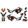 14358 3 graphics kit ktm adventure 790 890 19 22 k se1094 st draft