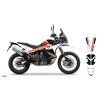 graphics kit ktm adventure 790 890 890r 23 solid r2 bike