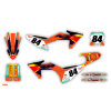 14643 1 graphics kit ktm sx sxf 25 factory replica 2024 st draft