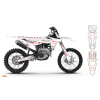 14790 graphics kit ktm sx sxf 25 k22 le bike