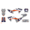 14880 1 graphics kit ktm sx sxf 25 k se1072 le draft