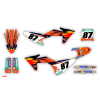 15606 1 graphics kit ktm sx sxf 23 factory replica 2023 le draft