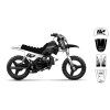 graphics kit yamaha pw 50 90 20 hecton le bike