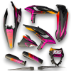 plastics kit beta rr 25 xx black begis st