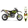 17427 graphics kit yamaha wr250r 07 21 fluo evolution st bike