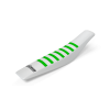 23457 snap white green